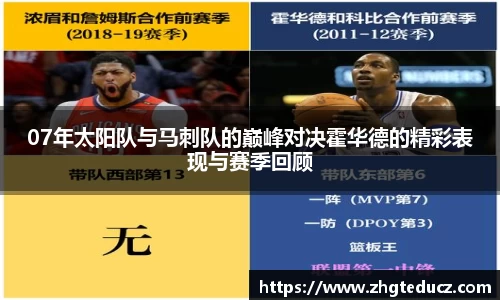 07年太阳队与马刺队的巅峰对决霍华德的精彩表现与赛季回顾